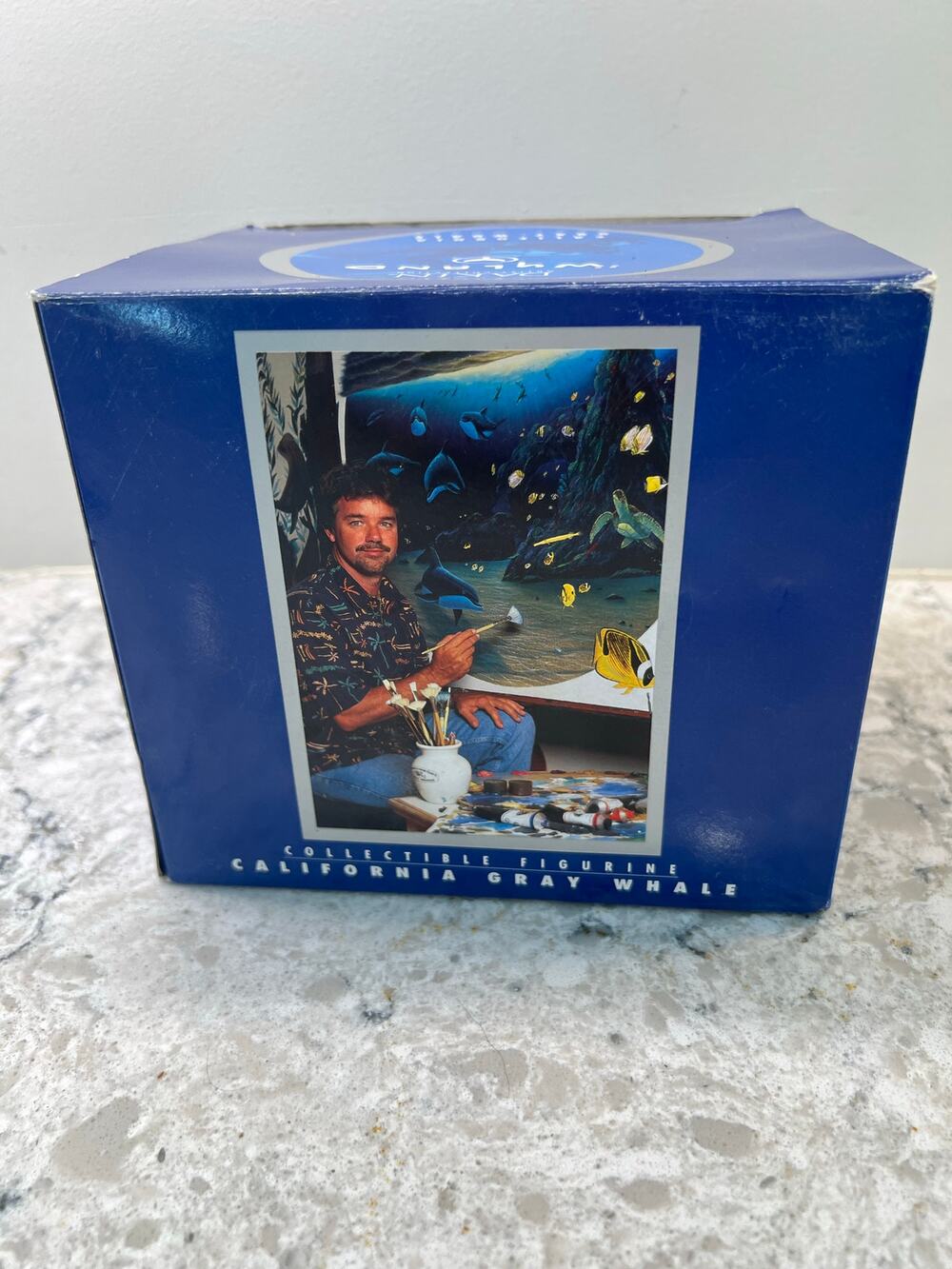 Wyland California Gray Whale Figurine New in Box JL